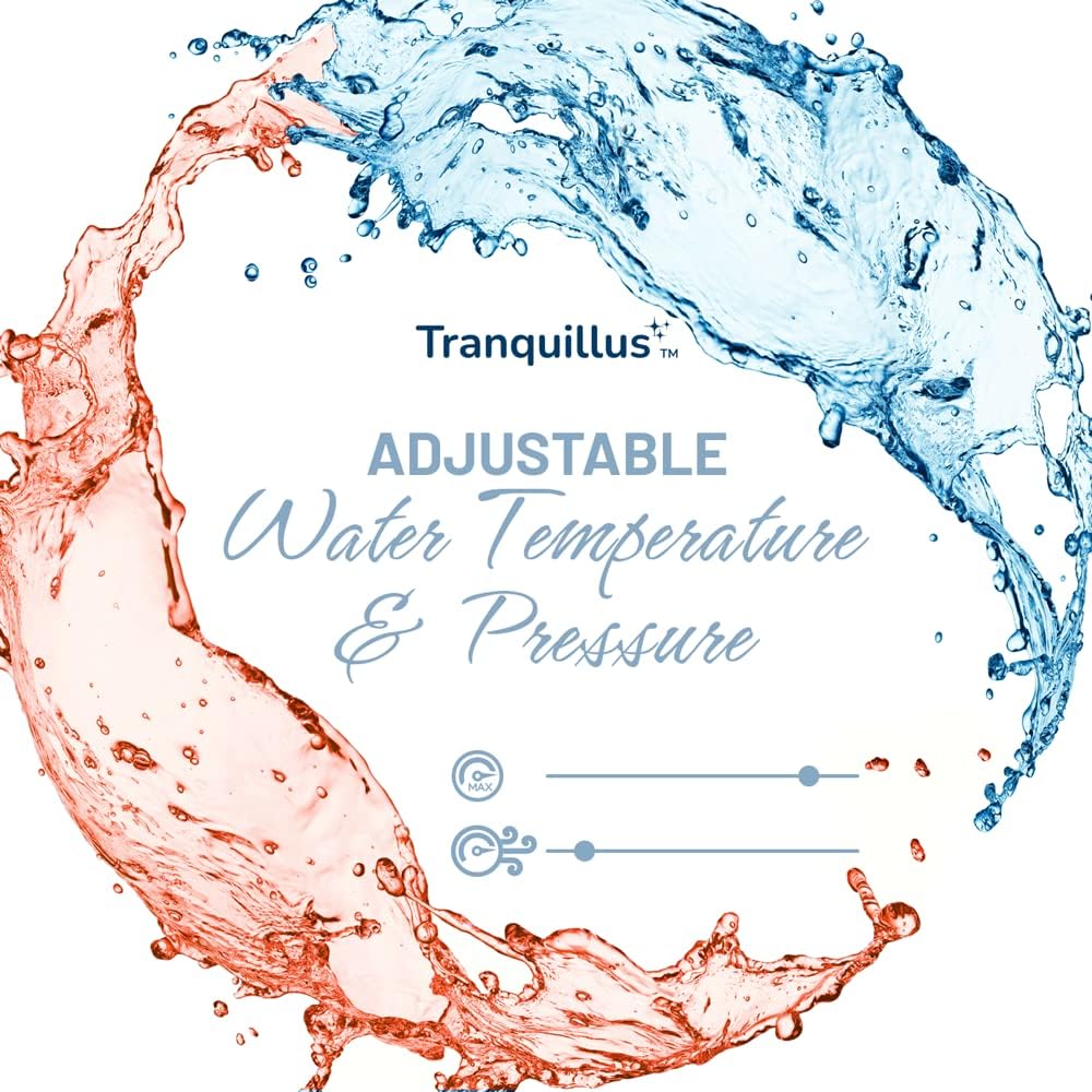 Tranquillus Essential - Electric Bidet Seat, Heated, Dryer, Adjustable Water/Air, Soft Close, ADA, Korean Made