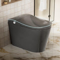 WinZo Smart toilet with bidet built in, Heated Seat,Female Cleaning, Warm Water & Dry Function, Modern Tankless Toilets, ADA Comfort Height Toilet, LED Display, Foot Sensor, 1.28GPF, 1000g MAP Flush
