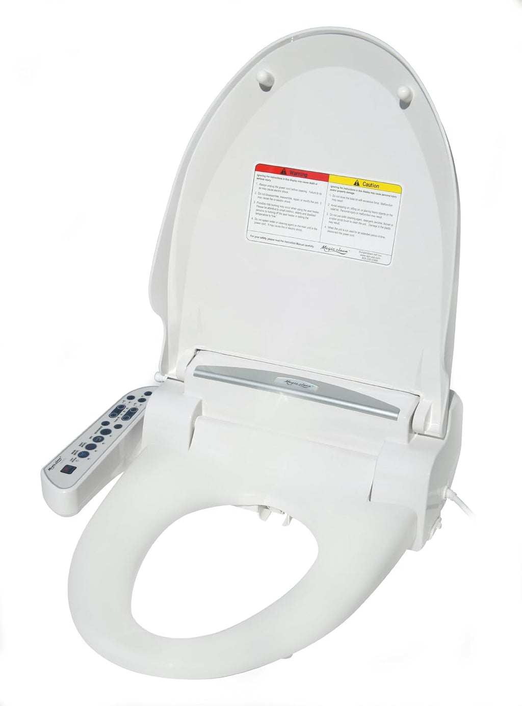 Magic Clean SB-2036L Energy-Saving Bidet with Dryer, Heated Seat and Deodorizer