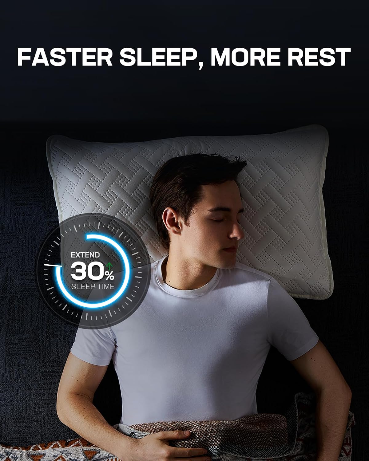 Marsail NS0 Full Adjustable Bed Base - Smart Dual Motor Bed Frame with Wireless Remote, 3-Min Assembly, Zero Gravity & Anti-Snore Modes, Under Bed Lighting, 4 USB Ports