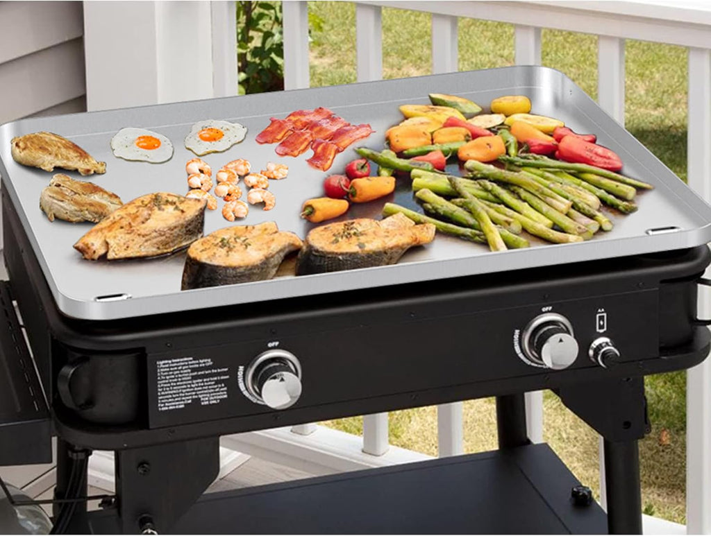 Stanbroil Stainless Steel Griddle Top for Cuisinart CGG-0028 28' 2-Burner Propane Gas Grill, 28 Inch Griddle Replacement Top with Dual Grease Management System