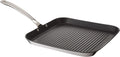 Viking Contemporary 3-Ply Non Stick Griddle Pan, 11 Inch Stainless Steel Nonstick Grill Pan, Dishwasher and Oven Safe, Induction Ready, Black