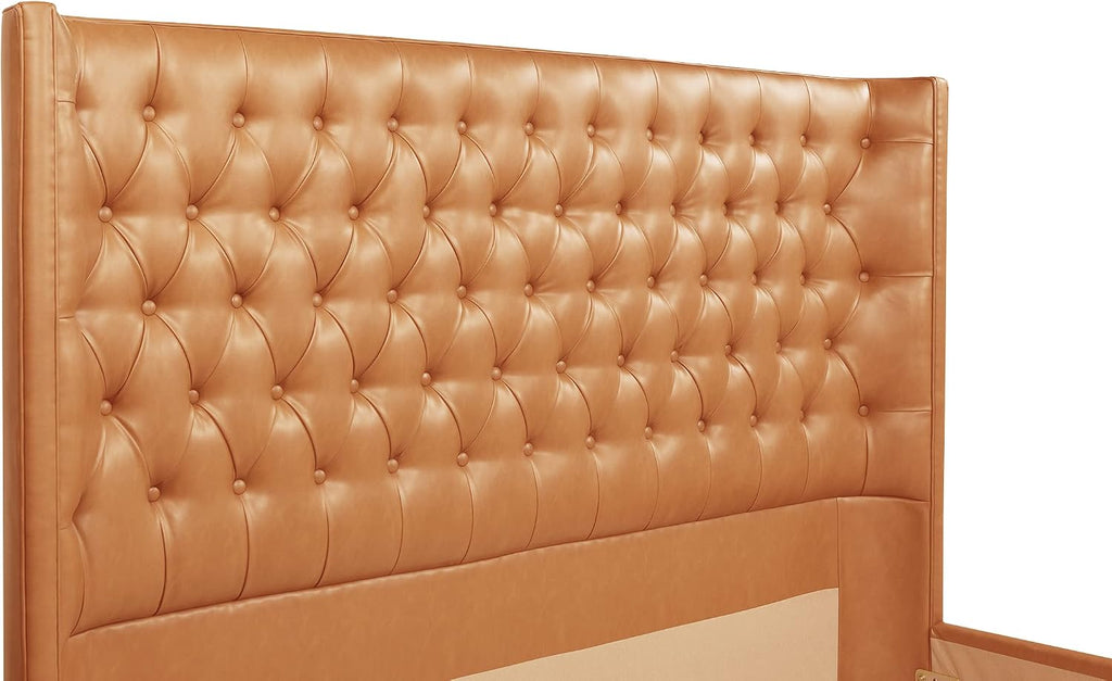 Jennifer Taylor Home Harmonie King Tufted Bed Headboard and Footboard Set