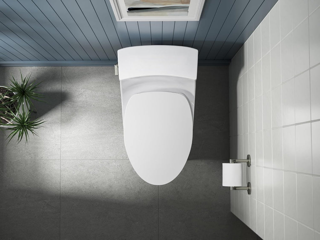 Kohler K-30783-0 Lithe Quiet-Close Elongated Toilet seat with Grip Tight Bumpers, White