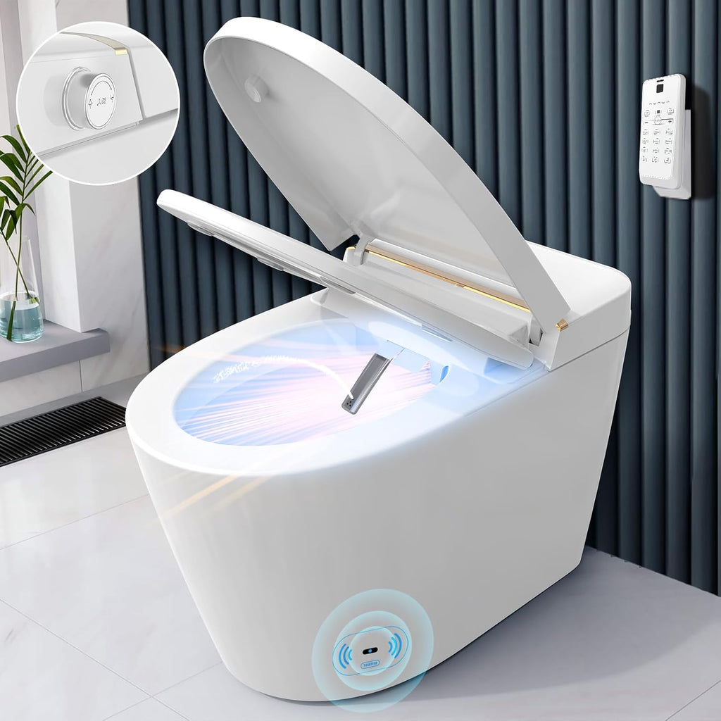 Clean Sense dib-1500R Bidet Toilet Seat for Elongated Toilets