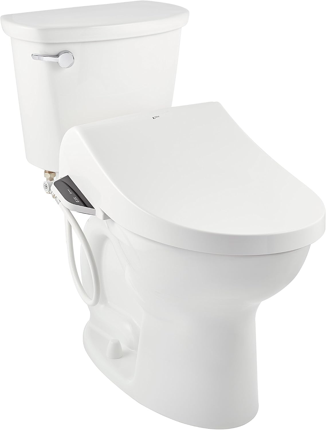 American Standard 8012A70GRC-415 INAX Heated Shower Toilet Bidet Seat with Remote Control + Dual Nozzle, White