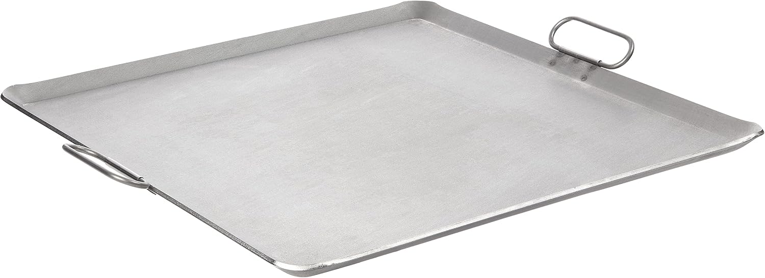 Chef King 7 Gauge Steel Griddle, 23 Inch x 23 Inch