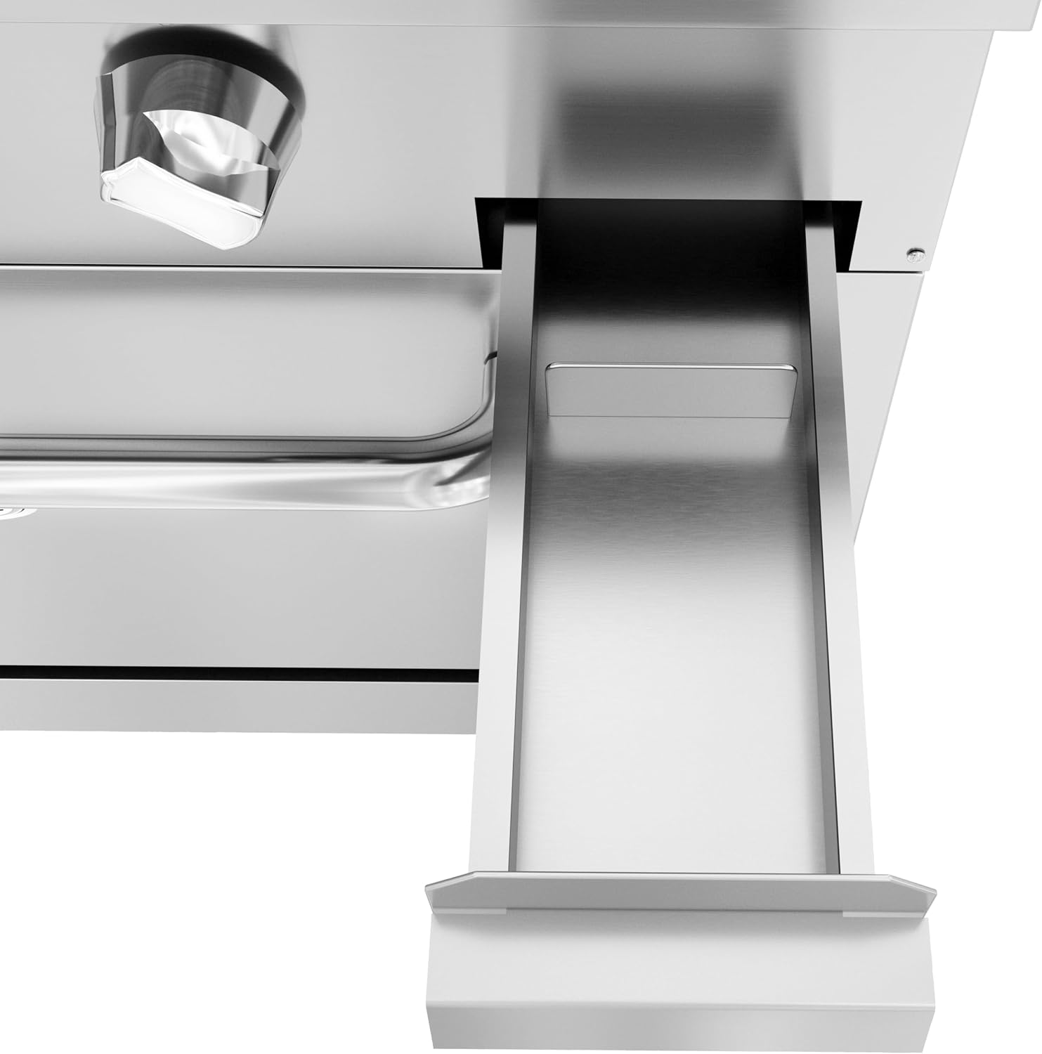 KoolMore 36 in. Commercial Natural Gas Oven with Full Griddle Top, Ceramic Coated Interior and Large Upper Shelf, 90000 BTU, CSA Listed in Stainless-Steel (KM-CRG36G-NG)
