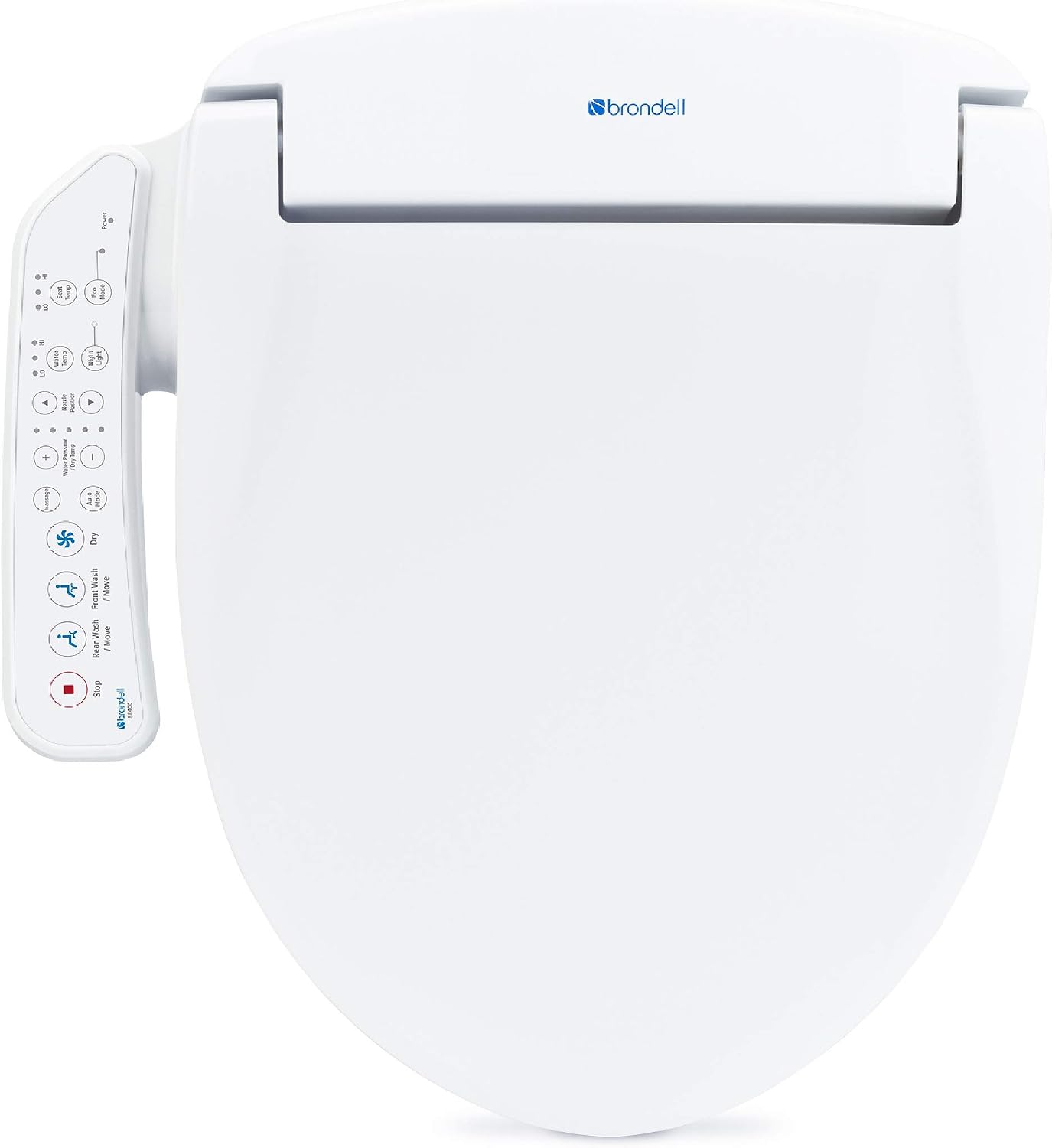 Brondell SE400-RW Swash Electric Bidet Seat for Round Toilets and Swash Filter Bundle