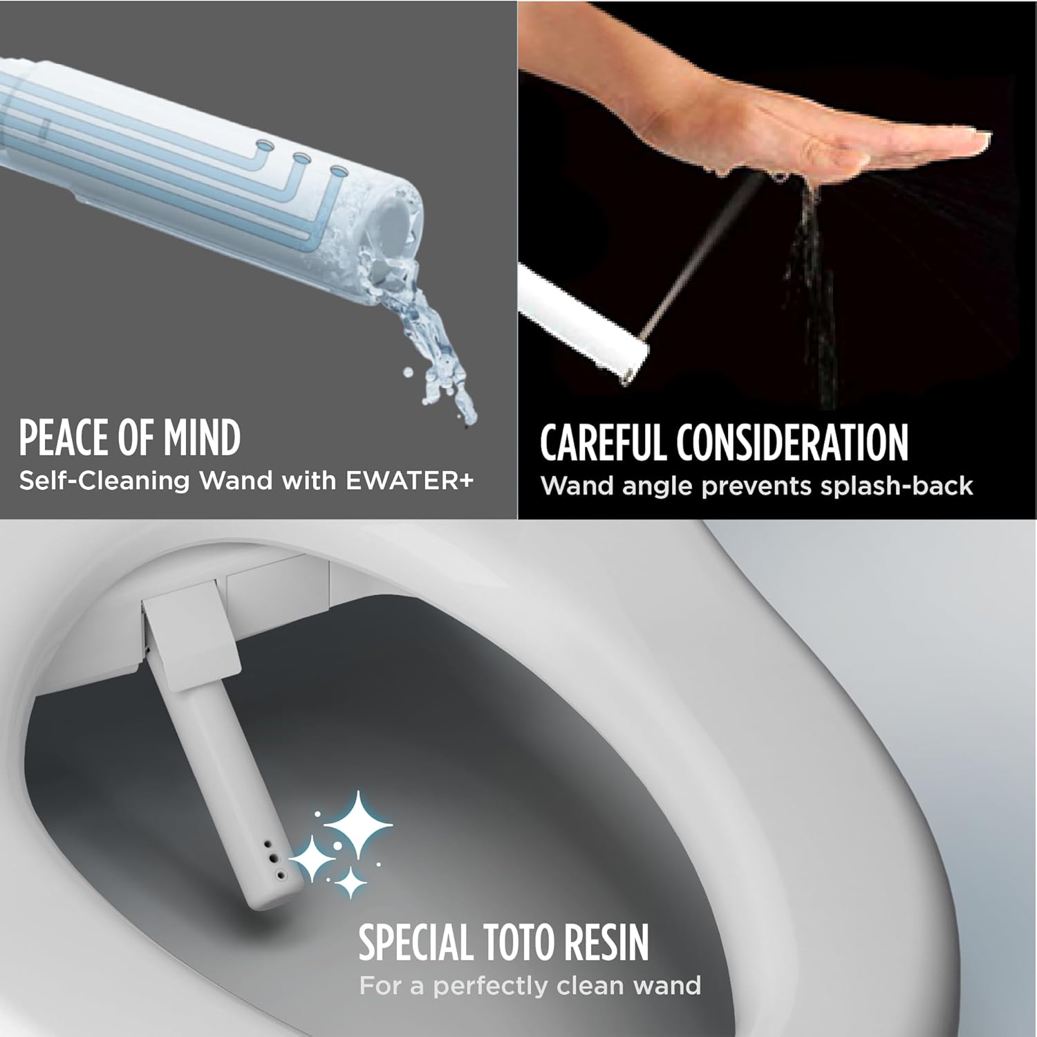 TOTO® WASHLET®+ UltraMax® II 1G® One-Piece Elongated 1.0 GPF Toilet with Auto Flush WASHLET®+ S7 Contemporary Bidet Seat, Cotton White - MW6044726CUFGA#01