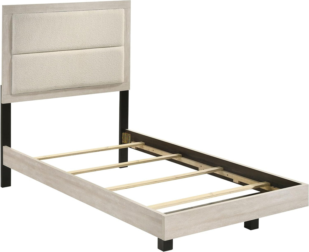 Coaster Home Furnishings Trenton 4-Piece Twin Bedroom Set Rustic Cream 225061T-S4