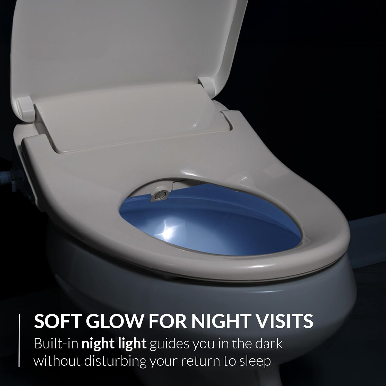 Bio Bidet USPA PRO Modern Bidet Seat, Warm Water, Heated Seat & Dryer, Remote Control, Elongated