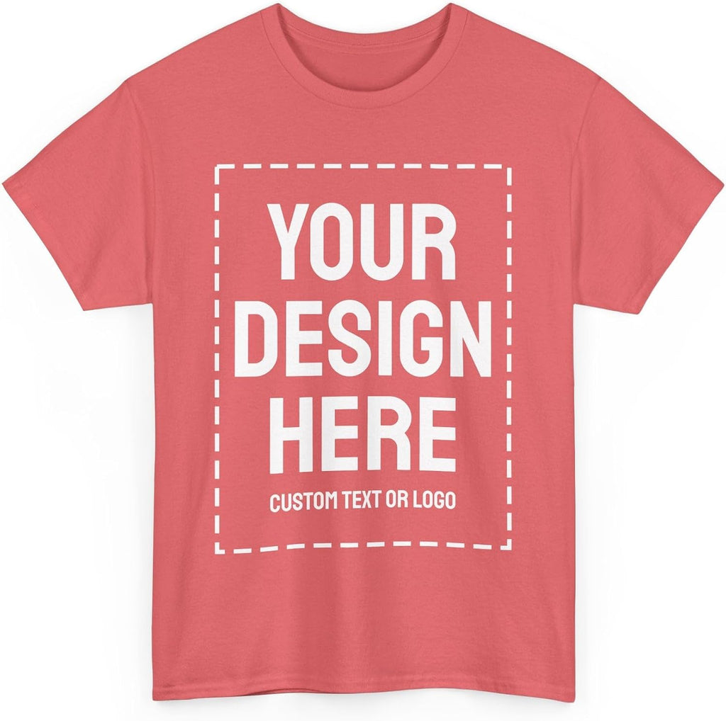 Custom T-Shirts - Personalized, Customized Cotton Tees - Create Your Own with Photo, Text, Name or Logo for Men and Women