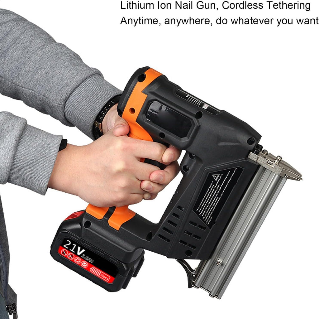 Electric Brad Nailer Cordless Electric Brad Nailer Lightweight Ergonomic Design for BL1850 Battery