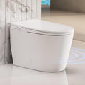 Luxury Smart Toilet, Bidet Toilet with ADA Chair Height, Auto Open/Close, 1000 Gram MaP Auto Flush, Warm Water/Dryer, Deodorization, Elongated Heated Seat, Smart Toilet with Bidet Built in