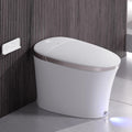 EPLO Smart Toilet with Bidet Built In, Luxury Bidet with Heated Seat ADA Comfort Height & Foam Dispenser, Elongated Japanese Toilet with Automatic Flush, Dryer, Night Light, TEMP Display - iX7 MT