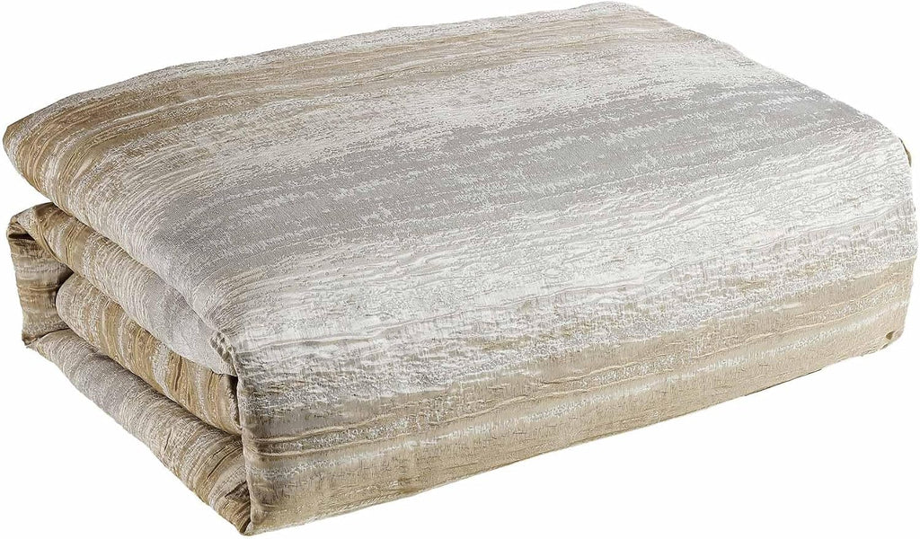 Riverbrook Home Joseph 6-Piece Textured Woven Comforter Set, Queen, Gold