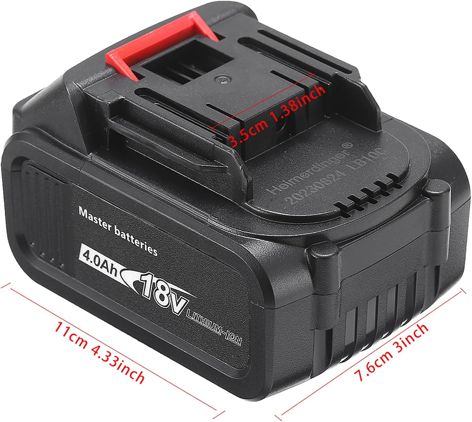 18 Gauge 2 in 1 Cordless Nail Gun with 4.0Ah Battery and Charger Set
