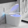 Smart Toilet with Bidet Built in, Elongated Toilet with Heated Seat, Dryer, Auto-Lift Lid, Soft Close, Electric Tankless Toilets for Bathroom with Auto Flush 1 GPF, MAP 1000g