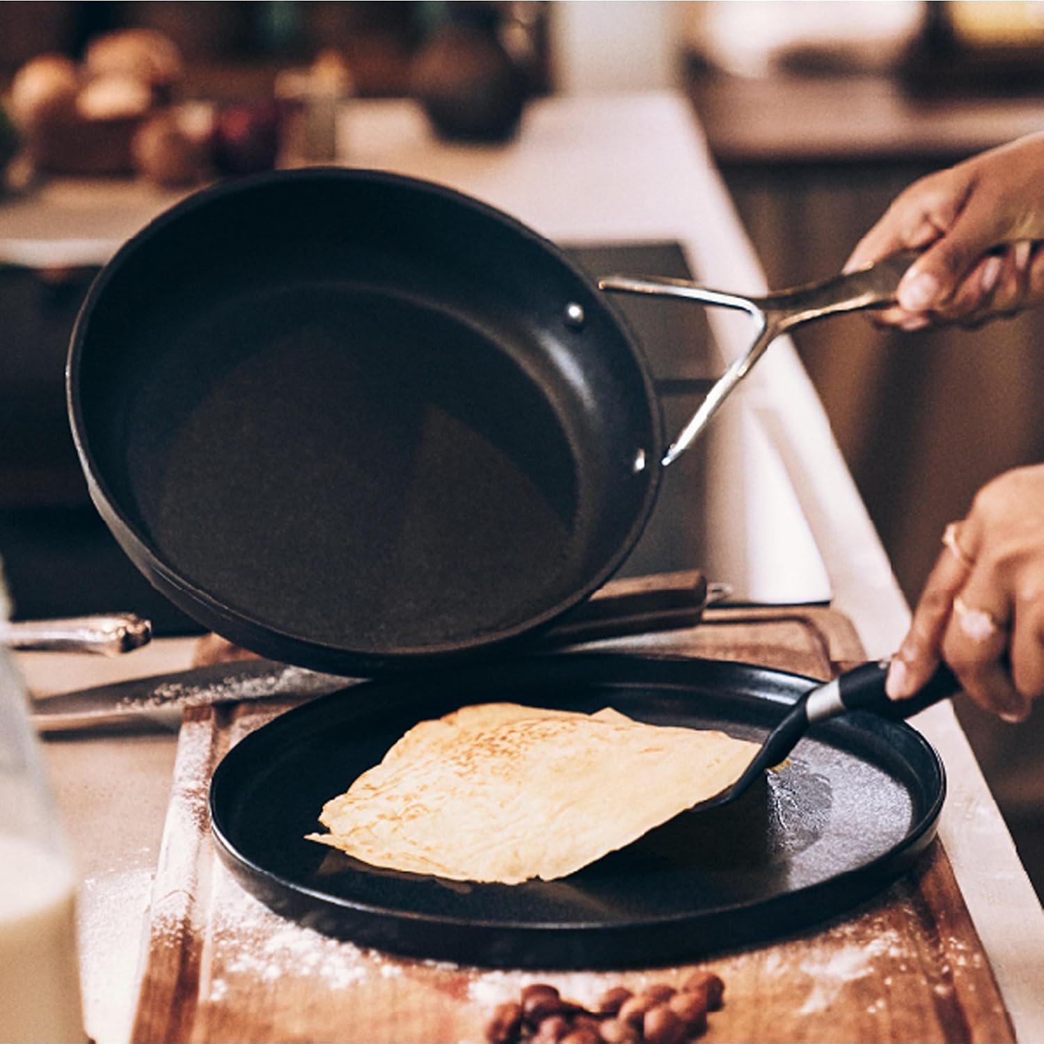 Demeyere AluPro 10-pc Aluminum Nonstick Cookware Set