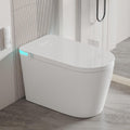 Smart Toilet with Bidet, Heated Seat, Auto Flush, Auto Soft-Close Seat & Lid, Foot Sensor, Warm Water Wash&Air Dry, Tankless Electric One Piece Toilets for Bathroom with Siphon Dual Flush