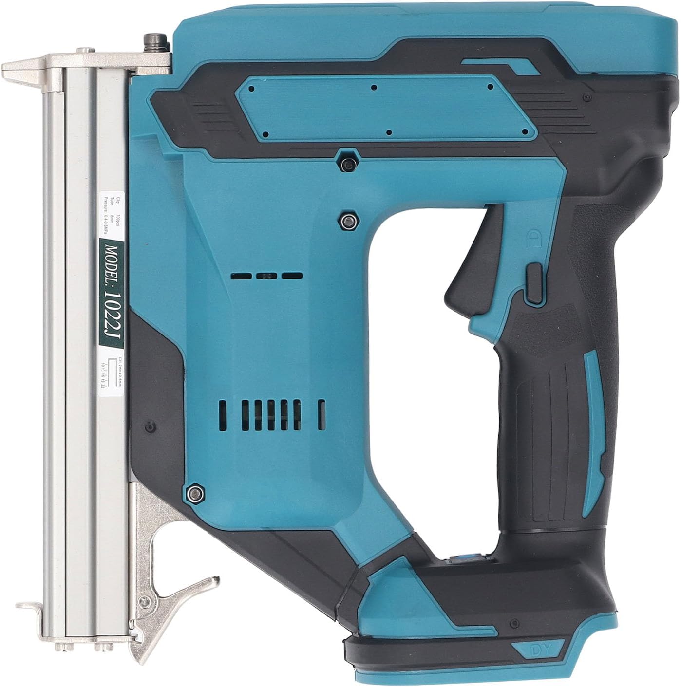 Electric Brad Nailer Battery Powered Cordless Stapler Gun for 10-30MM Straight Nail Home and Woodworking