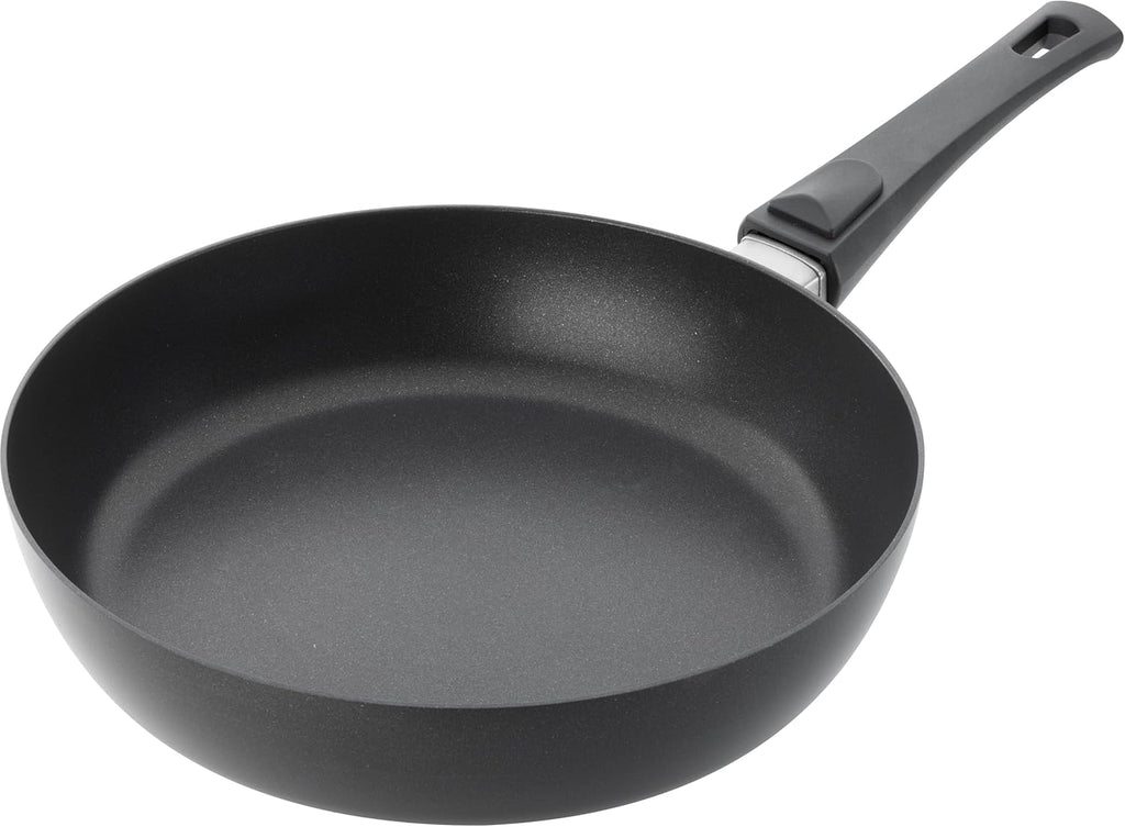 Scanpan URBAN 3 QT 11 Inch Saute Pan - Detachable Handle Saves Space, Compatible with Gas and Electric Stovetops, Metal Utensil Safe, Oven Safe to 500°F, Dishwasher Safe