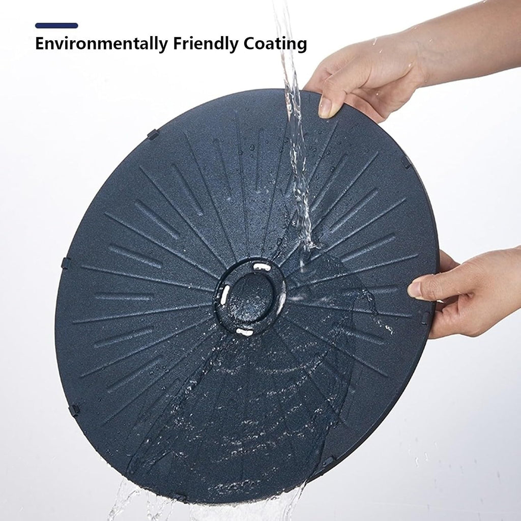 Electric Smokeless Grill Indoor Electric Grill 360° Auto-Rotate Temperature Control Non-Stick Removable Grill Griddle Plates for Home Party Camping