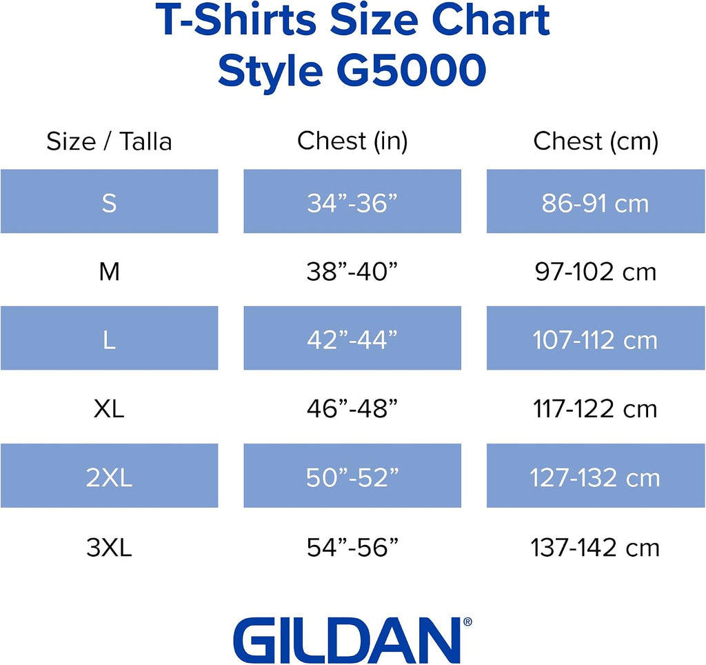 Gildan Adult Heavy Cotton T-Shirt, Style G5000