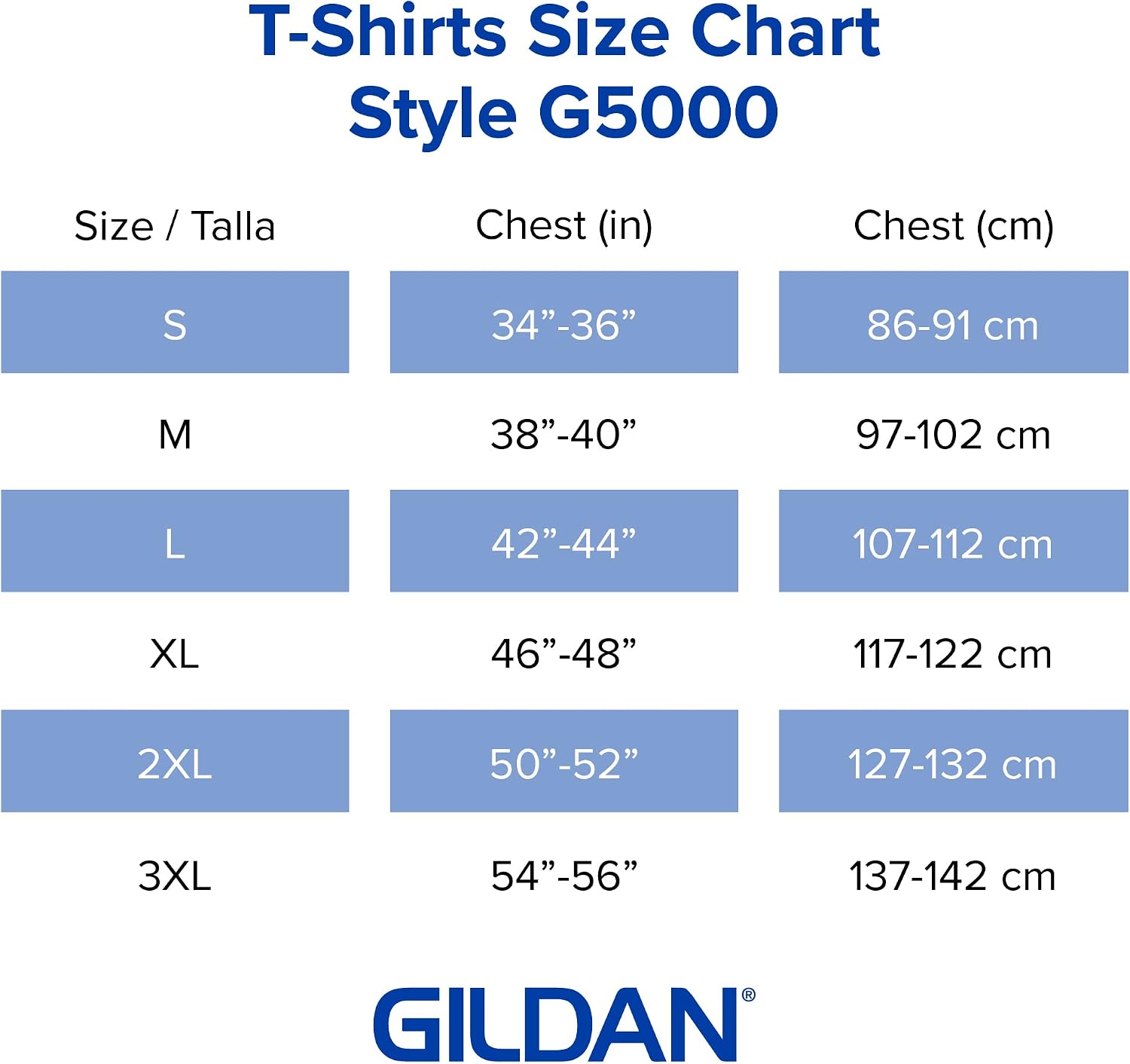 Gildan Adult Heavy Cotton T-Shirt, Style G5000