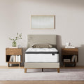 Signature Design by Ashley Chime Hybrid Twin 12' Mattress with Gel Memory Foam, Medium Firm, Pressure Relief, Fiberglass Free Mattress in a Box