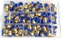 PC Series Box 4mm 6mm 8mm 10mm 12mm Air Joint Connectors Push in Hose Tube Pneumatic Fitting 1/4 1/8 1/2 Quick Release Couplings(A kit (134pcs))