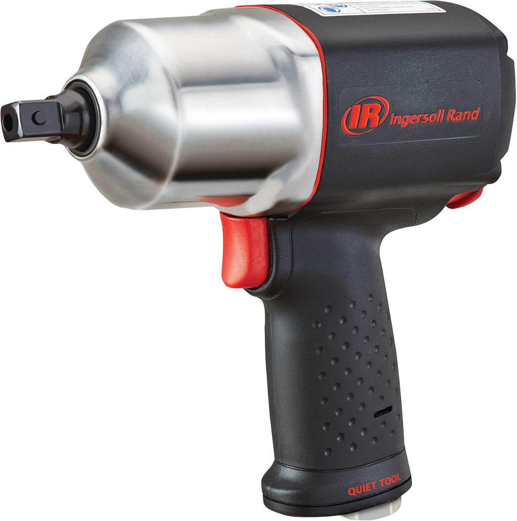 Ingersoll Rand 2135QXPA 1/2' Air Impact Wrench, Quiet, 1,100 ft-lbs Nut-Busting Torque