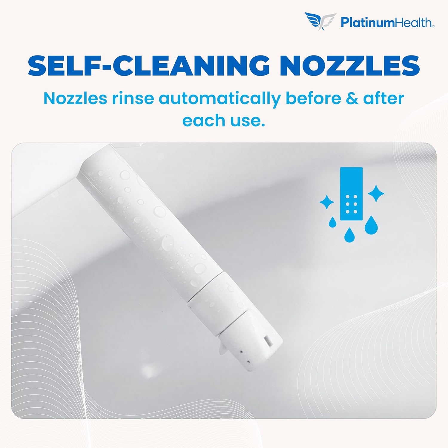 EuroLux Premium Bidet Toilet Seat, Electronic (no outlet required) Easy 1-Touch Operation. Retracting Dual Nozzle. Auto-UV Clean. LED Night Light. Soft Close with Lid. Sleek Design (Elongated)