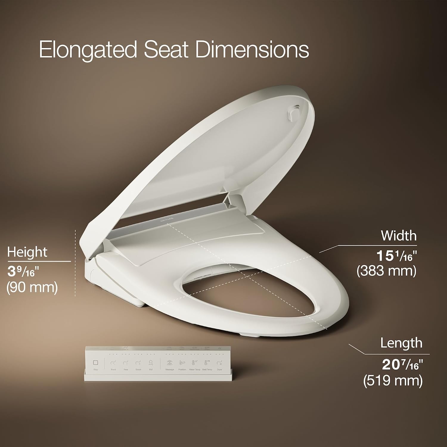 Kohler K-28362-0 - Bidet Seats Accessory