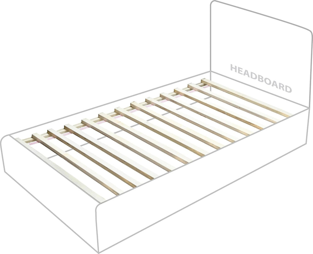 Meridian Furniture Zara Collection Modern | Contemporary Velvet Upholstered Bed with Deep Channel Tufting and Custom Gold Legs, Twin, Cream
