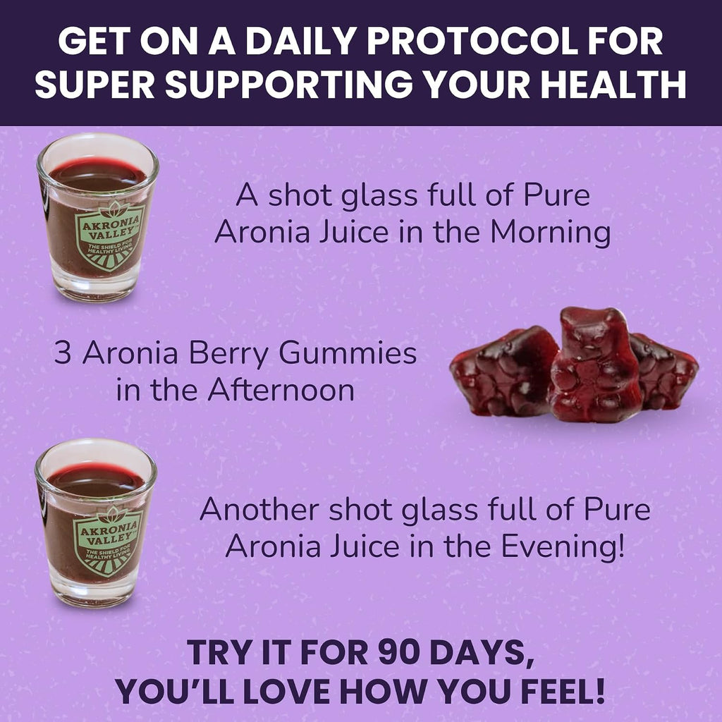 100% Aronia Berry Juice - Highest Antioxidant Superfood | 16 Fl Oz (Pack of 12) 110 Servings | Gluten-Free, No Sugar, Non-GMO Chokeberry Juice