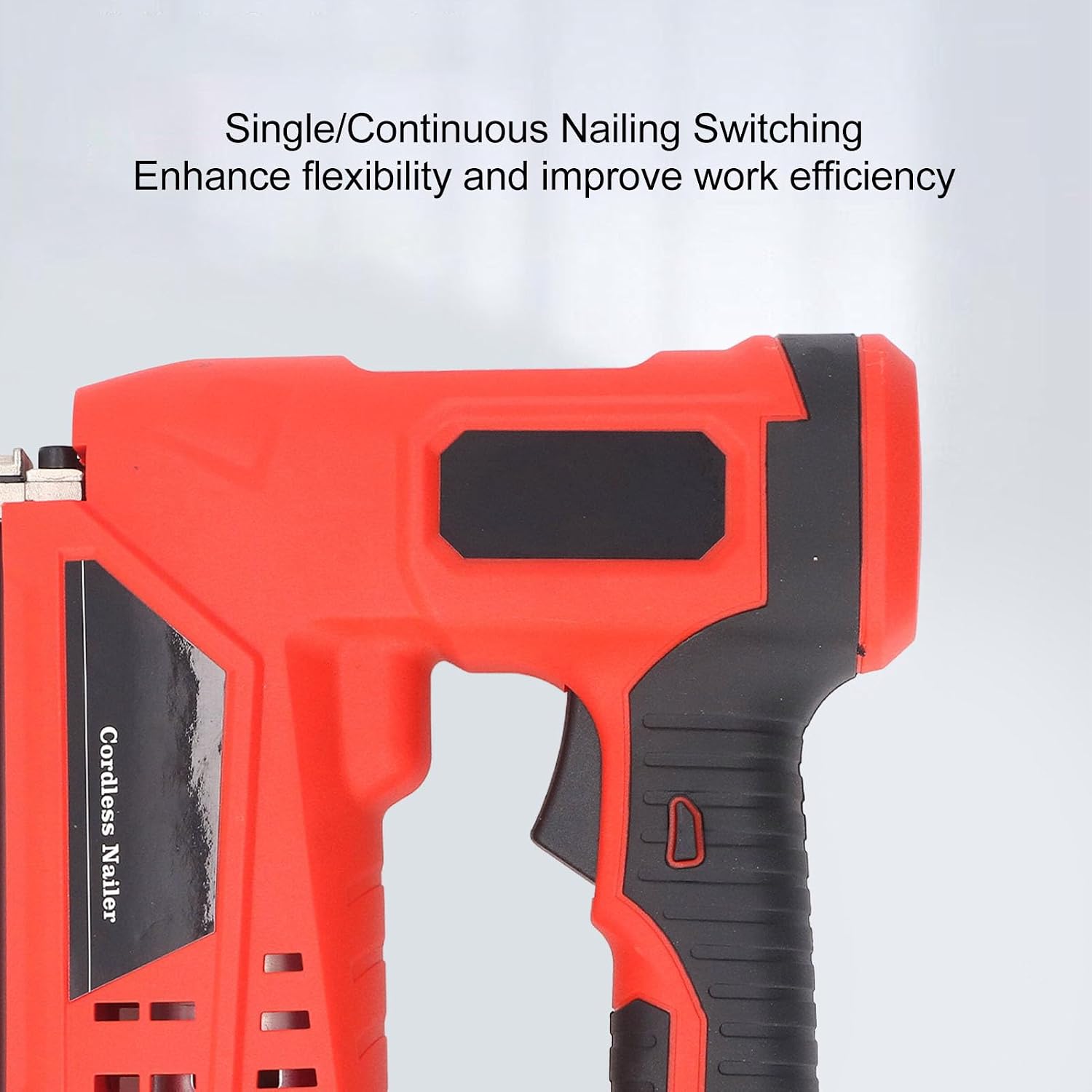 2 in 1 Cordless Brad Nailer Kit Cordless Fast Firing Multifunctional High Efficiency Battery Powered Electric Staple Gun Nail Gun for Home Woodworking DIY Project