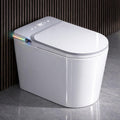 Smart Toilet with Bidet, Bidet Toilet, Modern Smart Toilets, Inteligente Japanese Toilet Seat,Toilet with Bidet Built in, Tankless Electric Toilet With Auto Open/Close Lid, Warm Water, Heated Seat