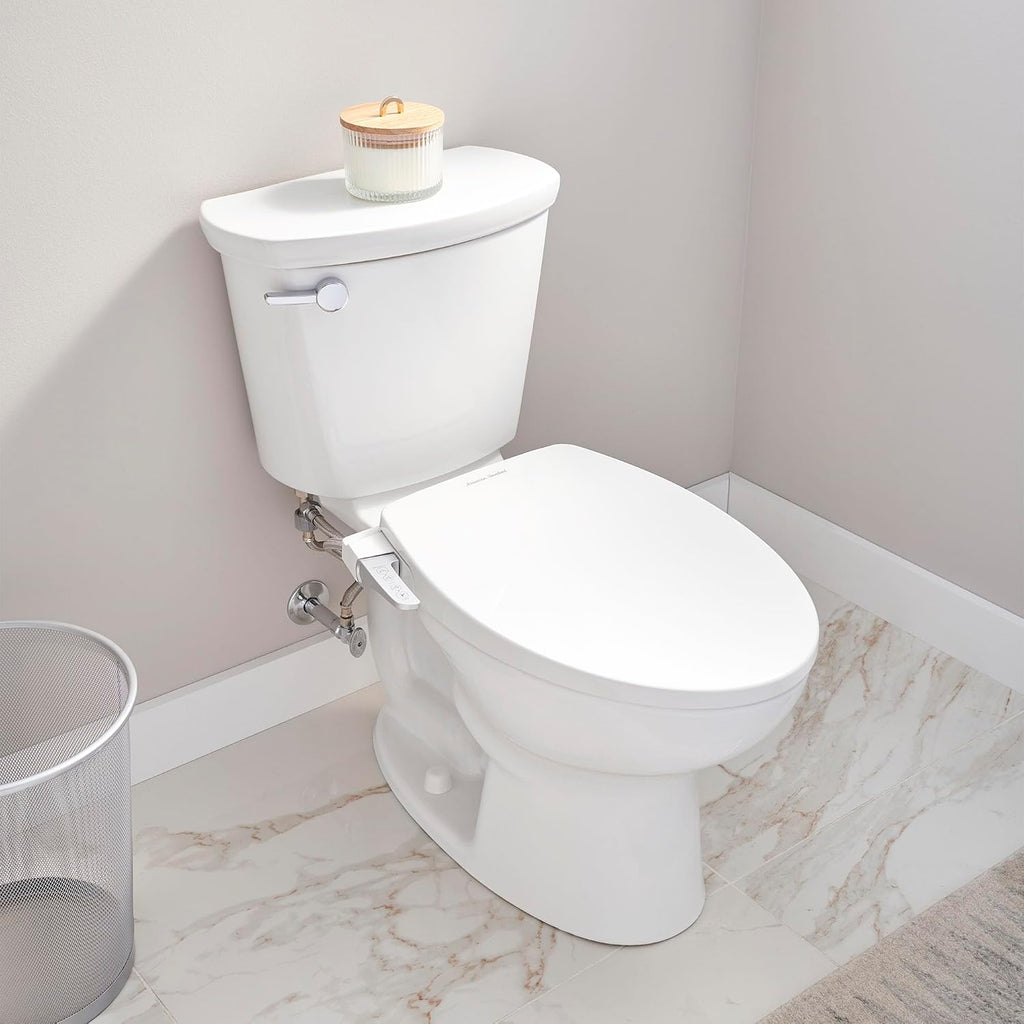 American Standard 8033A65G.020 Aquawash Slim Non-Electric SpaLet Bidet Seat, White