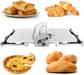 17.7' Electric Dough Roller Machine with Foldable Frame, Automatic Dough Sheeter, for Preparing Pizza Dough, Croissants, Pasta Sheets, Flaky Pastries