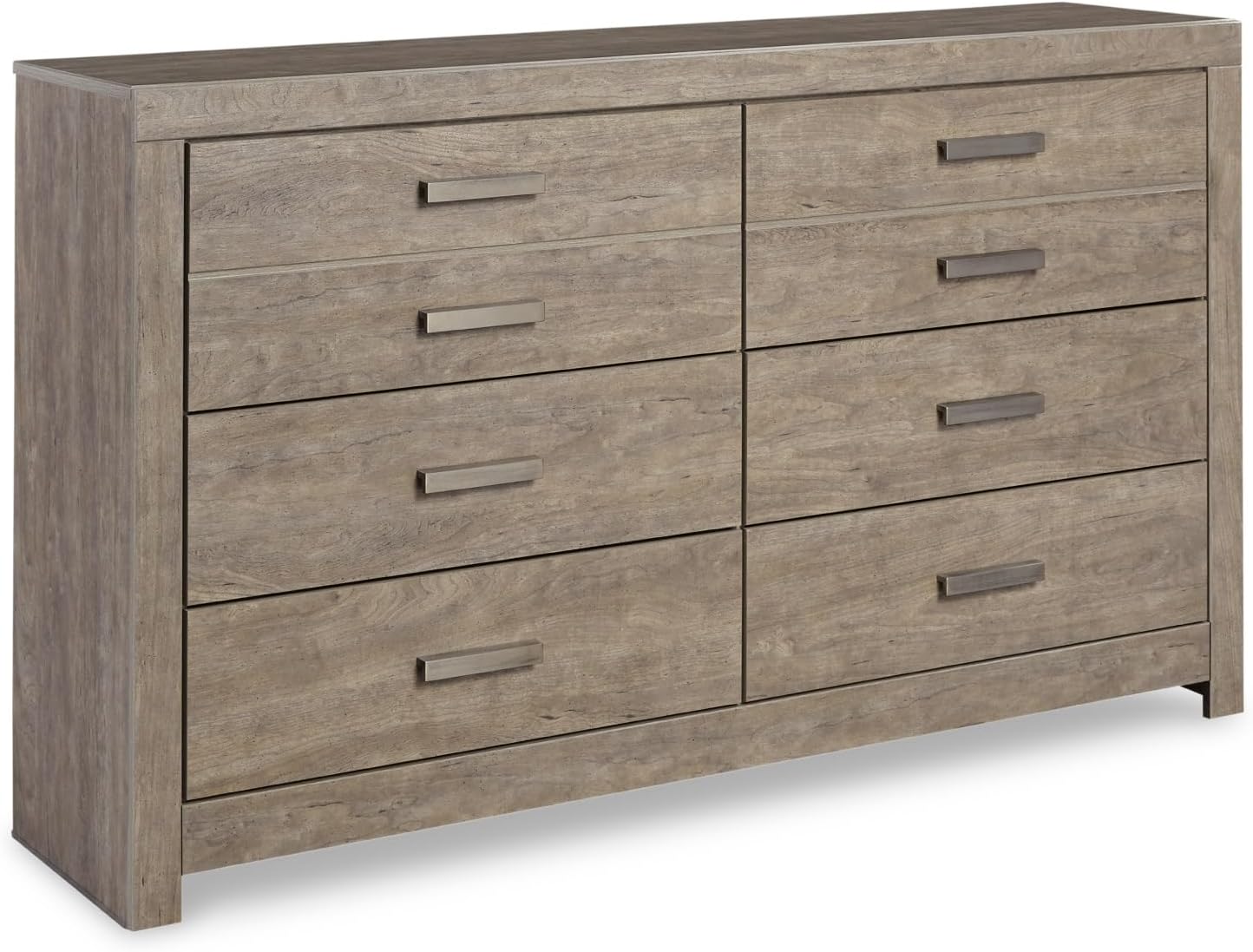 Signature Design by Ashley Culverbach Scandinavian 6 Drawer Dresser, Weathered Gray