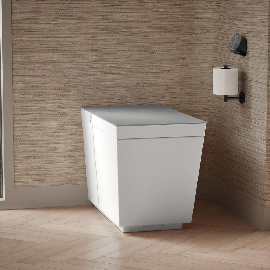 KOHLER K-30754-PA-0 NUMI® 2.0 Comfort Height® Smart Toilet With Bidet Built In, Bidet Toilet Seat, Dual Flush, Quiet Close, Hands-Free Opening, White