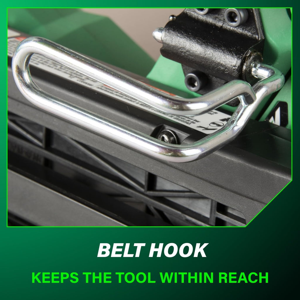 Metabo HPT 36V MultiVolt Cordless Metal Connector Nailer, Power Tool MultiVolt 36V 2.5 Ah Li-ion battery, Pro Tools Innovation Award Winner, Drives 1-1/2' to 2-1/2' Nails, 900 per Charge, NR3665DA