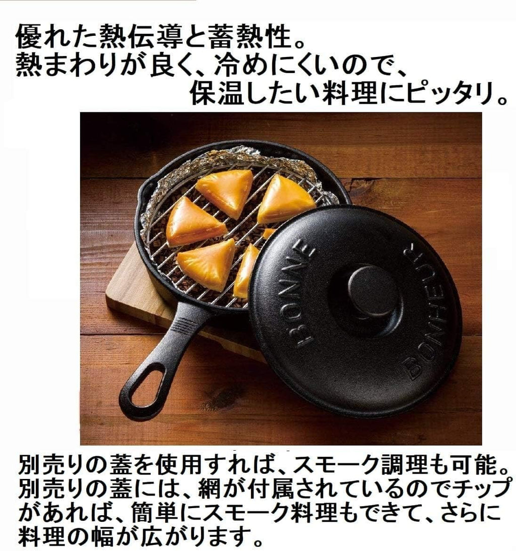 Ishigaki Skillet Frying Pan, One Hand, Cast Iron, 5.9 inches (15 cm), Sold as Case, Set of 18