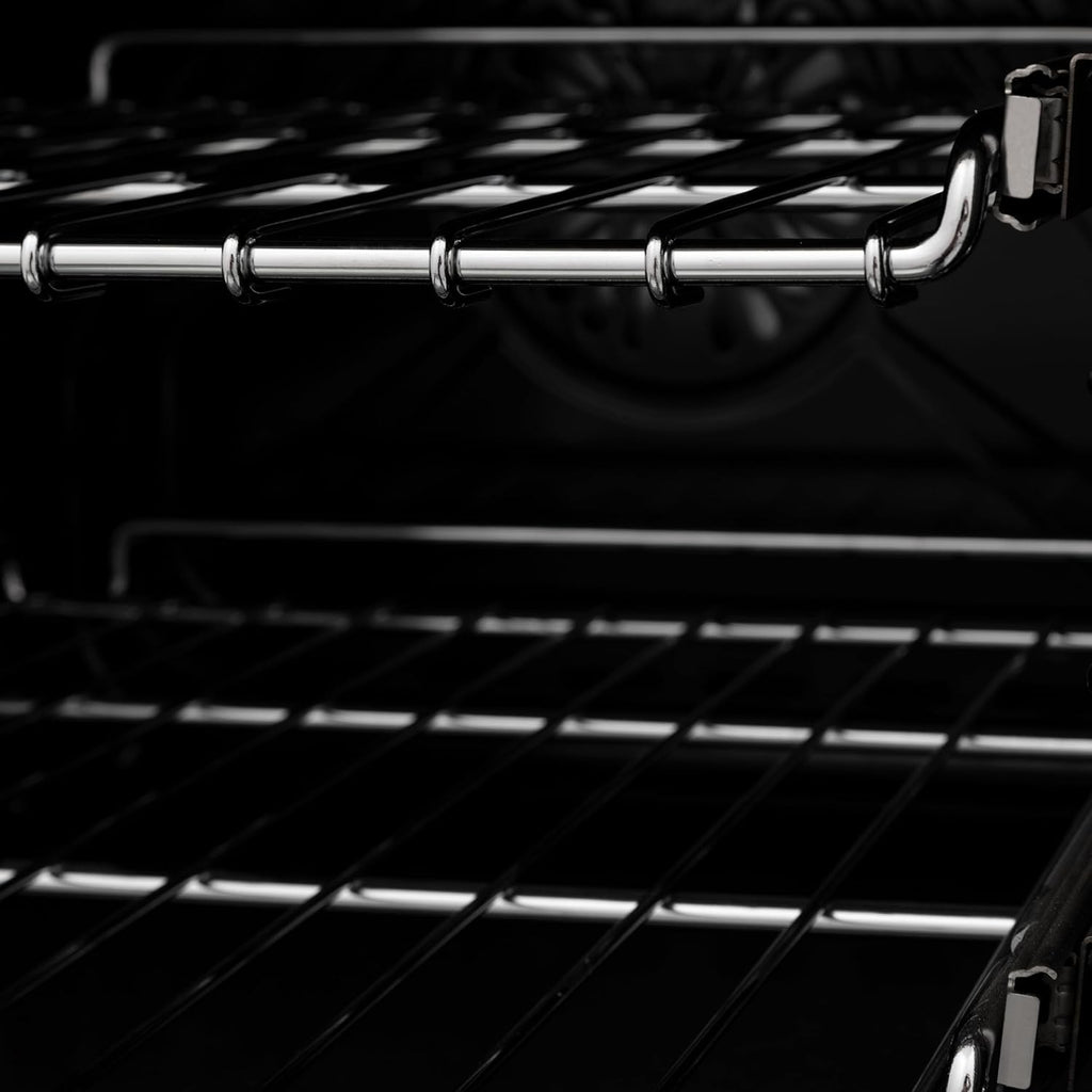 ZLINE Autograph 36' Legacy Dual Fuel Range w/ 6 Burners & Black & Gold Accents (RAZ-BLM-36-G)