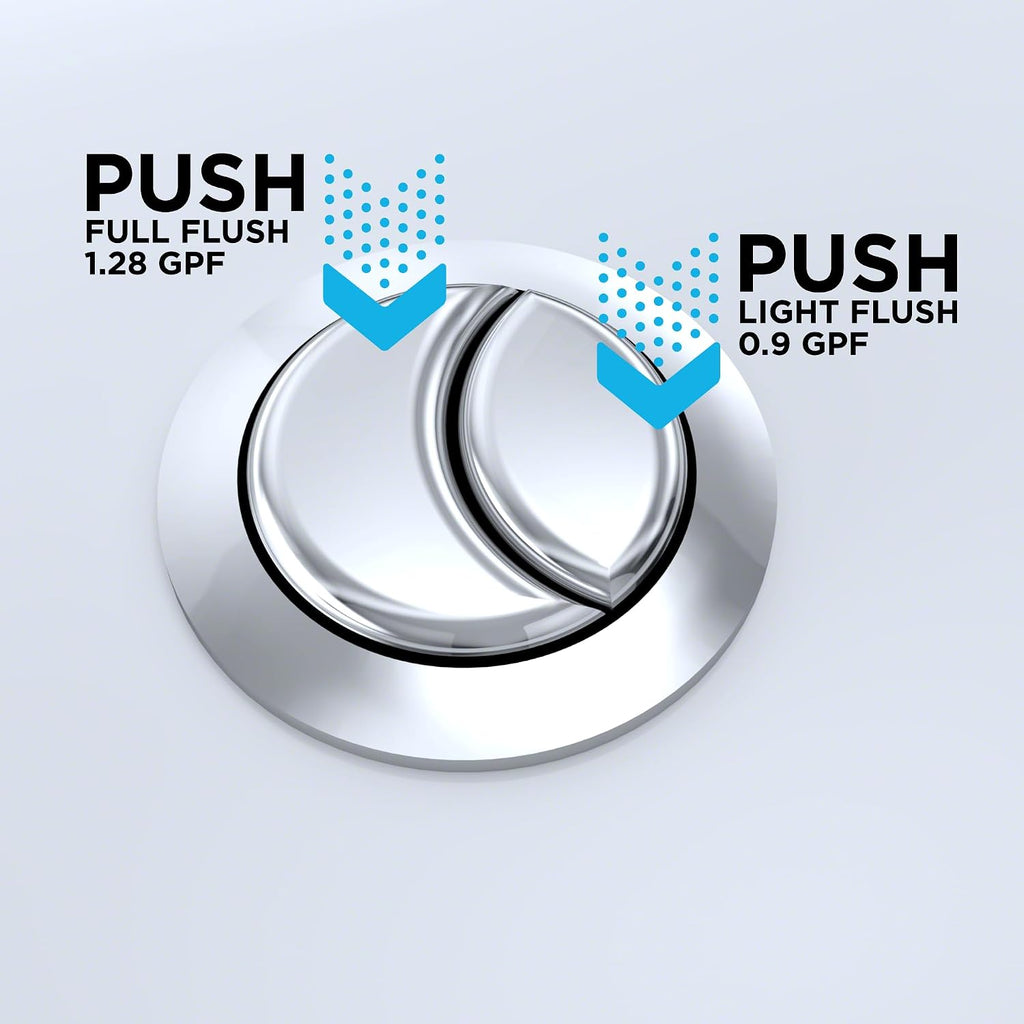 TOTO® WASHLET®+ Aquia® IV Two-Piece Elongated Dual Flush 1.28 and 0.9 GPF Toilet with S7 Contemporary Bidet Seat, Cotton White - MW4464726CEMFGN#01