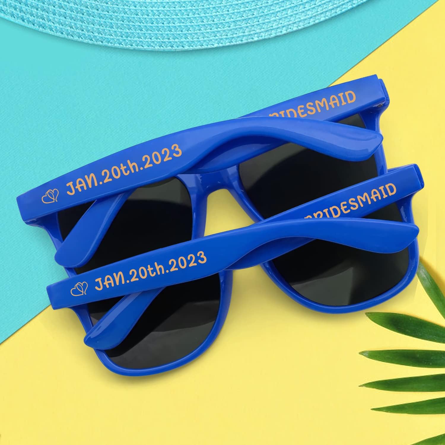 Custom Sunglasses for Wedding Party Favors, Personalized Sunglasses bulk for Men Groomsmen Adults Women