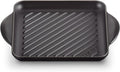 Le Creuset Enameled Cast Iron Square Grill, 9.5', Licorice