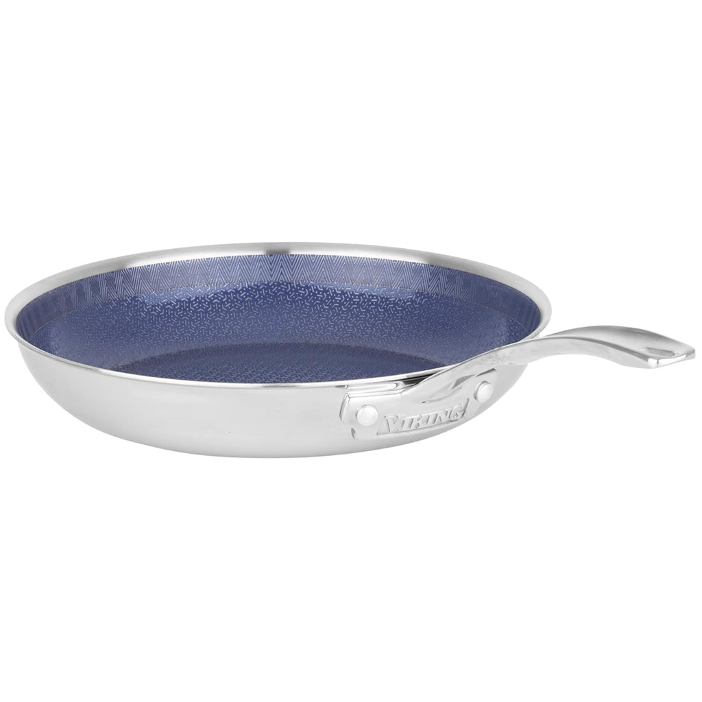 Viking Hybrid Plus 3-Ply Ceramic Nonstick Frying Pan, Made without PFAS, 10-Inch Induction Cookware, Metal Utensil Safe, Oven Safe to 500F